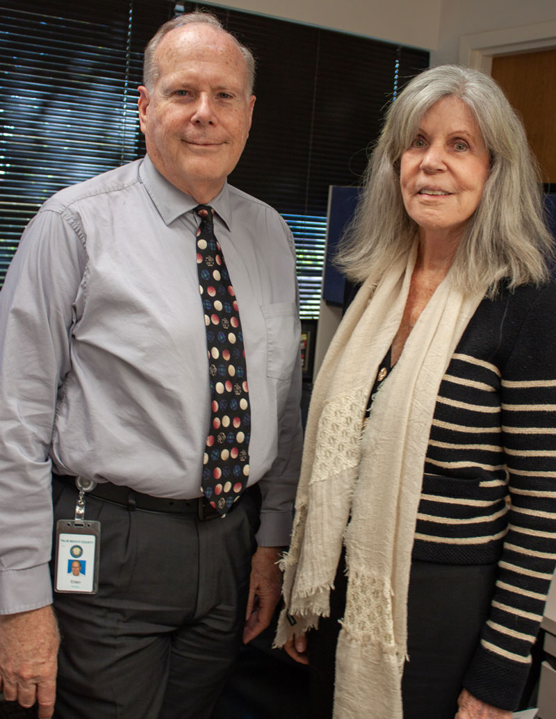 Photo: Pat Bradley and Anne Gannon